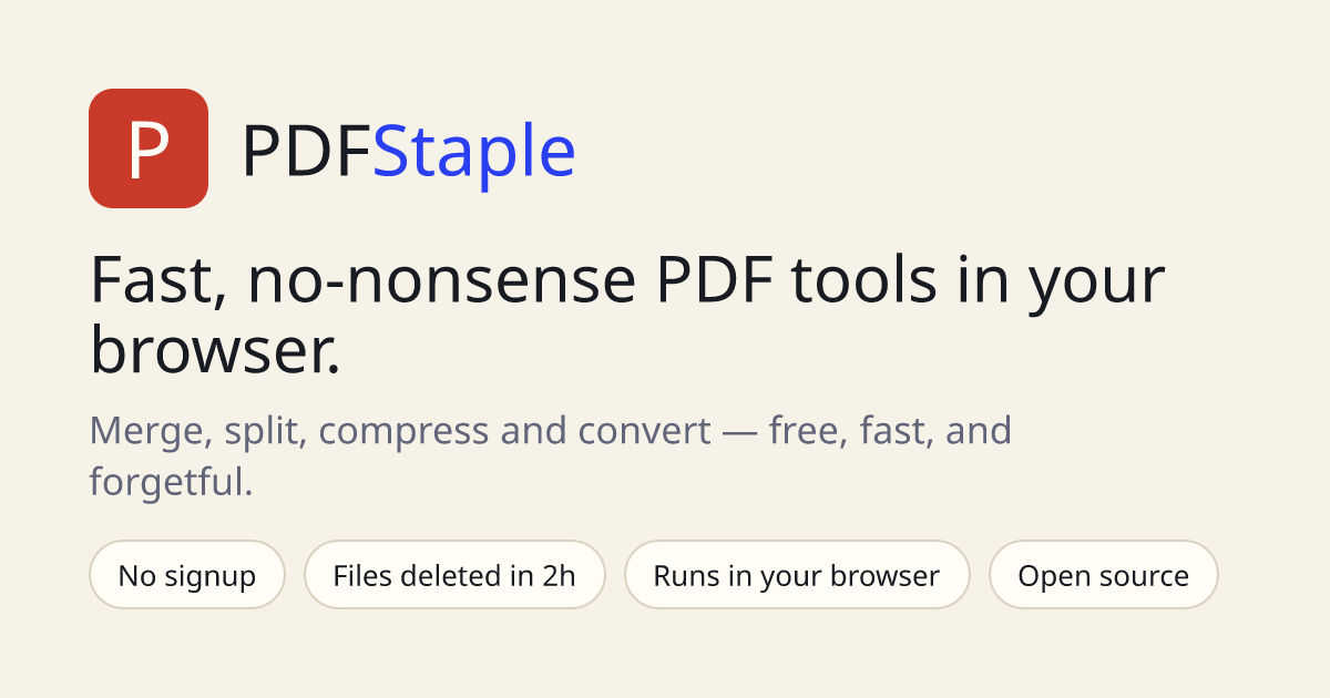 Preview image from PDFStaple — fast, no-nonsense PDF tools